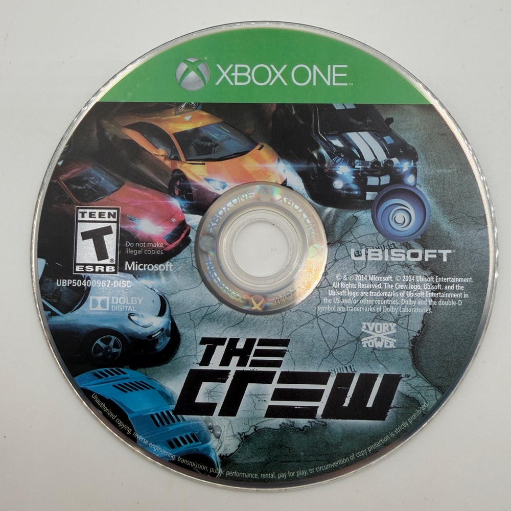 Ubisoft The Crew for Xbox One - Multicolor Just the Dic